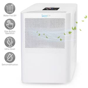 3-Pint Portable Energy-Saver Dehumidifier Ultra-Quiet Space Up to 322 sq.ft.