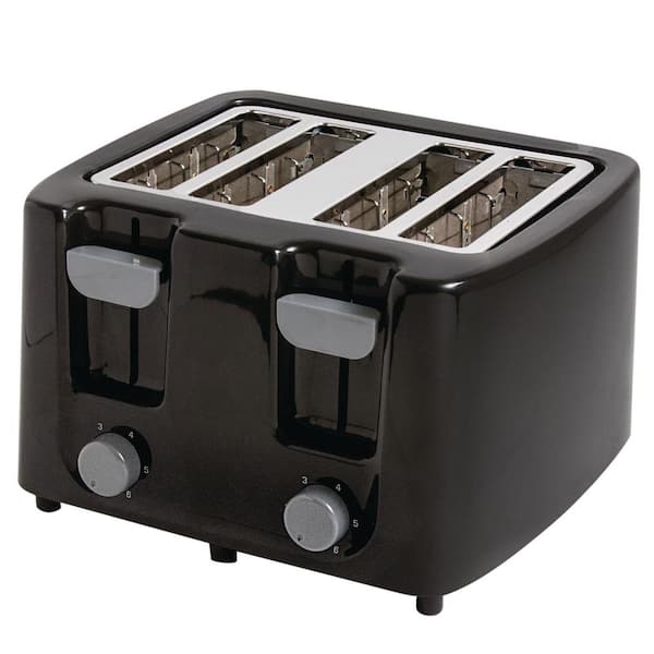 New Toaster set 4 Slice Cool Touch Pop-up Automatic Toaster