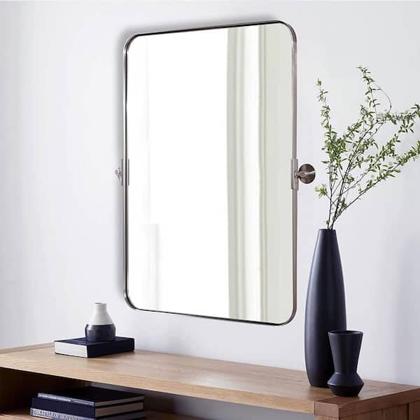 ANDY STAR 34 in W x 1.00 in H Rectangular Tilting Modern Vanity Mirror