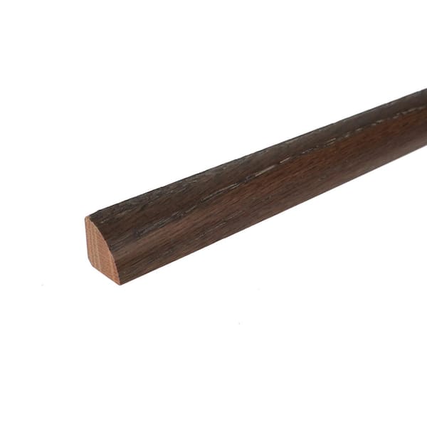 ROPPE Quarter Round Matte Wraith 0.75 in. T x 0.75 in. W x 78 in. L Hardwood Trim