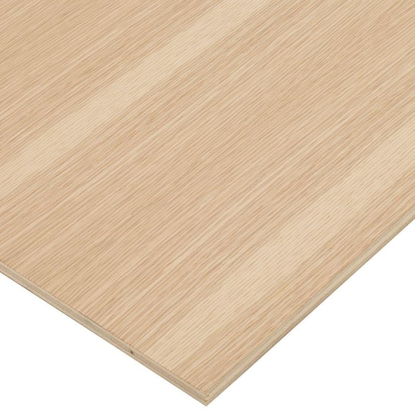 Columbia Forest Products 1/2 in. x 2 ft. x 2 ft. PureBond White Oak Plywood Project Panel (Free Custom Cut Available)