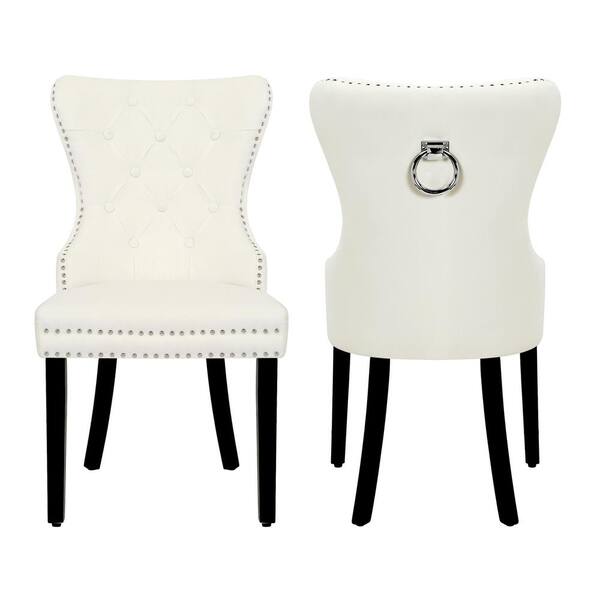 Krauss King Louis Back Side Chair Dining Chair (Set of 2) Rosdorf Park