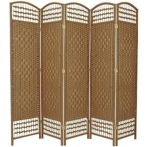 6 ft. Tall Brown Temporary Cardboard Folding Screen - 5 Panel CAN-CARDB-5P  - The Home Depot