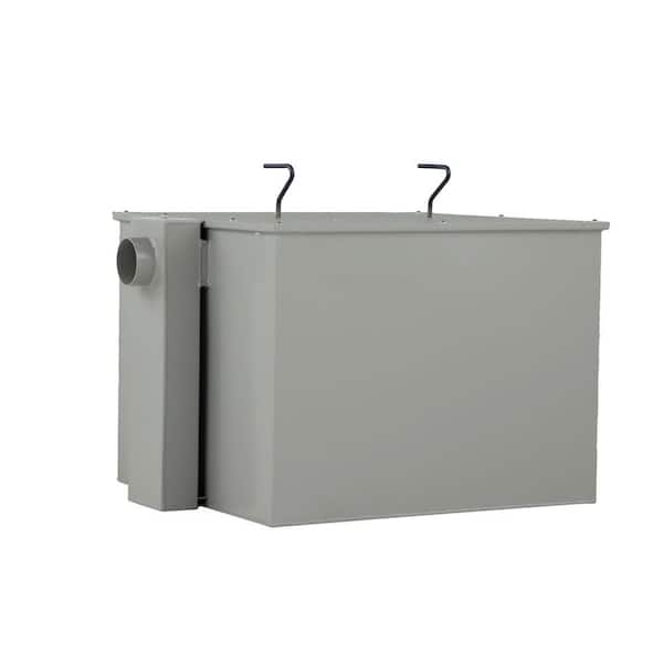 Zurn 27 in. x 33 in. Steel Grease Trap GT2700-100-4NH - The Home Depot