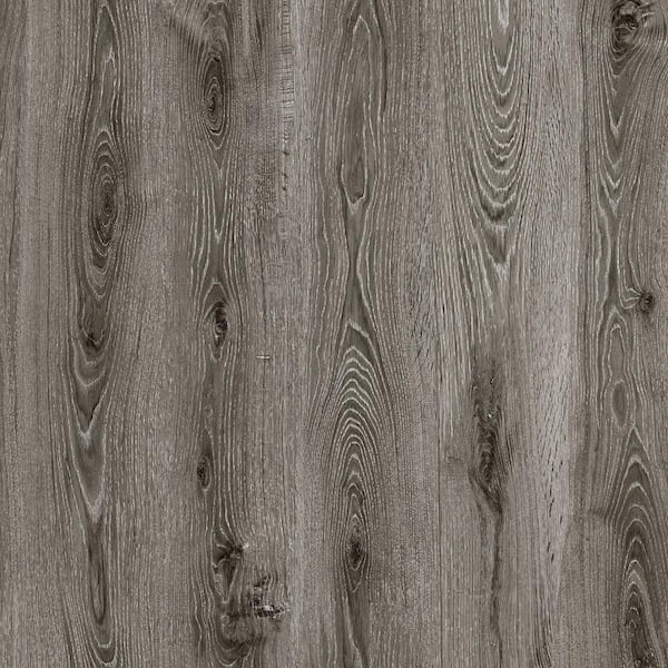 Lucida Surfaces GlueCore Classic Coffee 22 MIL x 7.3 in. W x 48 in. L Waterproof Glue Down Vinyl Tile Flooring (40 sq. ft./case)