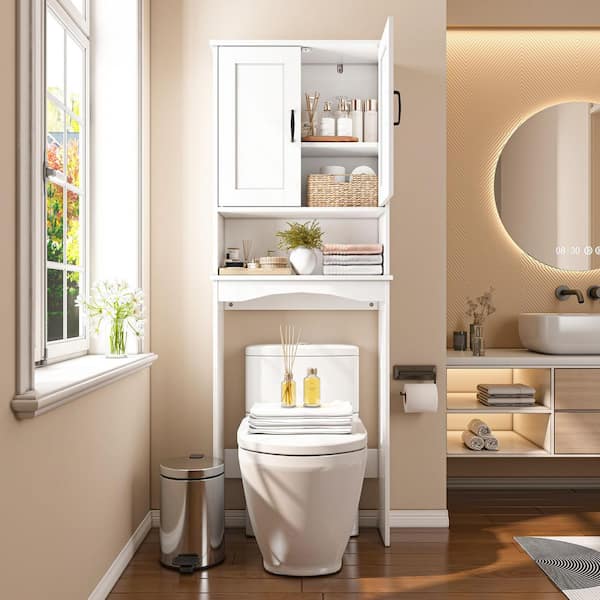 HOMEIBRO Shaker W x 65 H x D White Over The