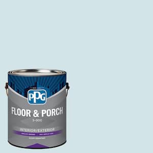 1 gal. PPG1150-1 Aqua Sparkle Satin Interior/Exterior Floor and Porch Paint