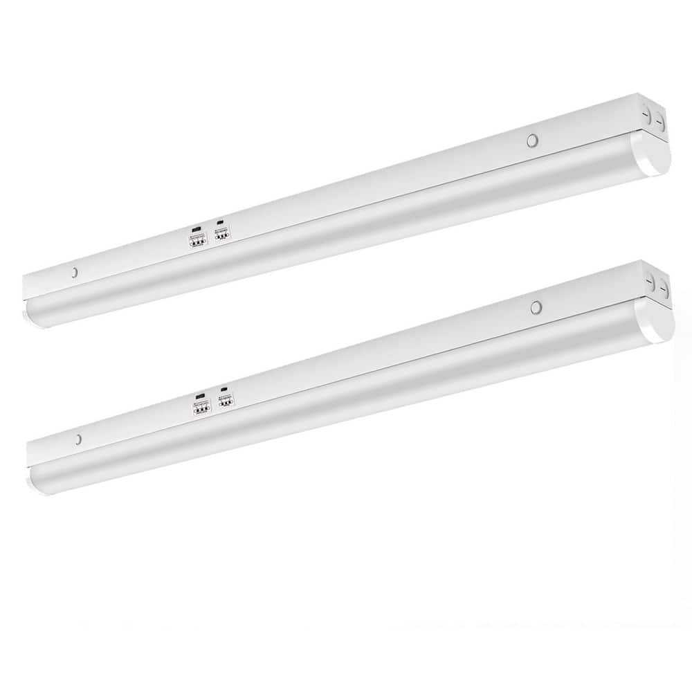 40.55 in. x 2.76 in LED Linear Light 3500K/4000K/5000k 35W/40W/45W Selectable, 5400LM Flush Mount (2-Pack) price history on PriceWatchPro