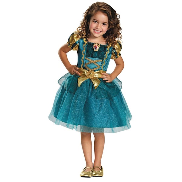 Disguise Girl's Classic Brave Merida Costume - Small - Kids Halloween Costume