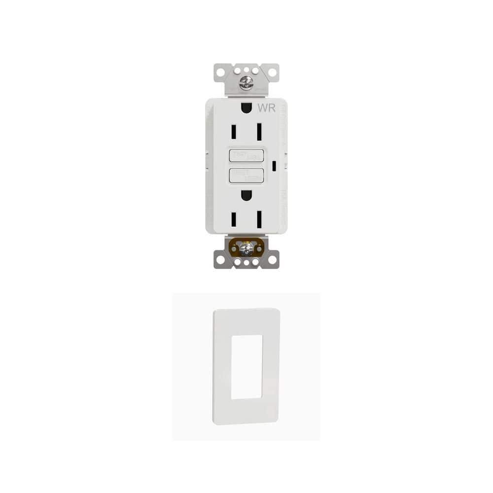 Square D X Series 15 Amp 125-Volt Outdoor Tamper Resistant GFCI