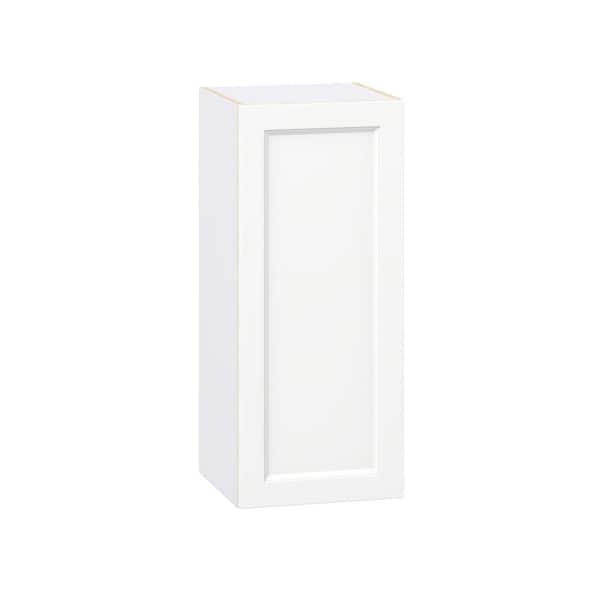 J COLLECTION Laramie 15 in. W x 14 in. D x 35 in. H Assembled Wall Kitchen Cabinet in Painted Bright White