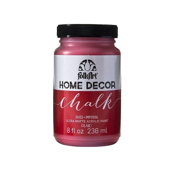 FolkArt Home Decor 8 oz. Imperial Ultra-Matte Chalk Finish Paint