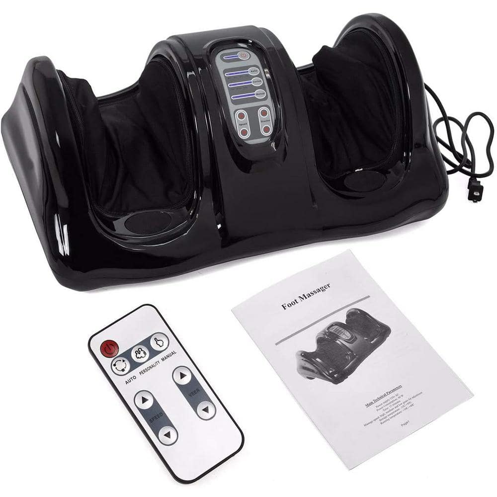 RENPHO Foot Massager Machine with Heat Shiatsu Deep Kneading With Remote  Control, Black PUS-RF-FM059R-BK - The Home Depot