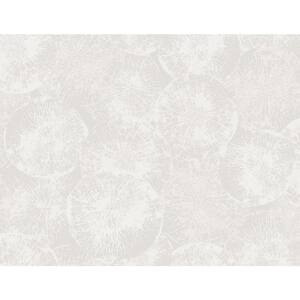 Fog Grey Eren Paper Unpasted Wallpaper Roll (60.75 sq. ft.)