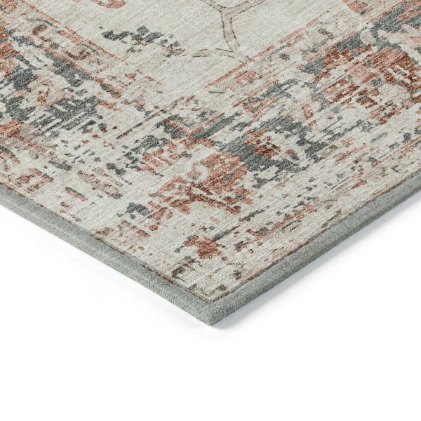 Chantille Machine Washable Indoor/Outdoor Abstract ACN1976 Linen 3 ft. x 4 ft. Area Rug