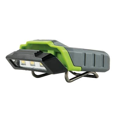100 Lumens Cap-Mounting LED Head Lamp AAA Batteries (Included), 2 Modes Flashlight 8-Hour Run Time, Water/Dust Resistant