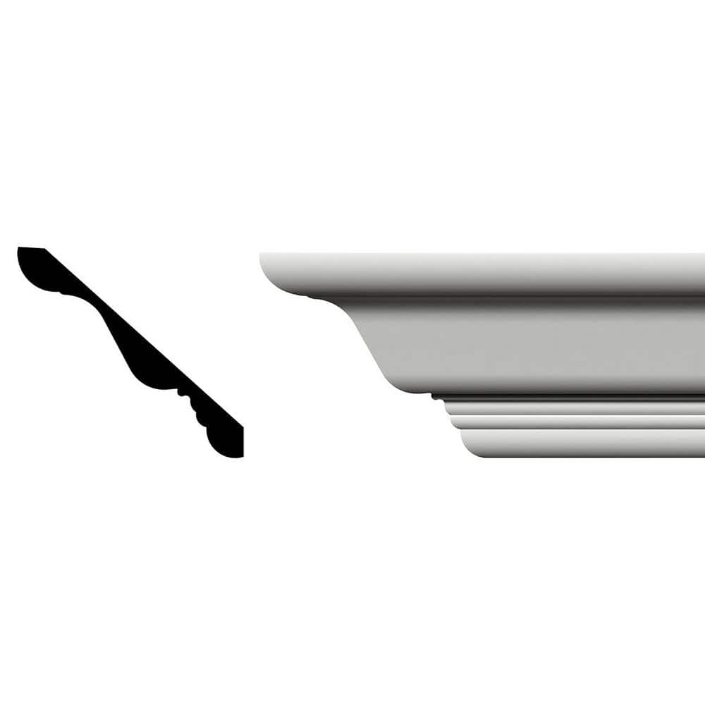 4 in. x 6 in. x 96 in. Crown Moulding, PVC price history on PriceWatchPro
