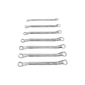 45-Degree Offset Box End Wrench Set, 7-Piece (6-19 mm)