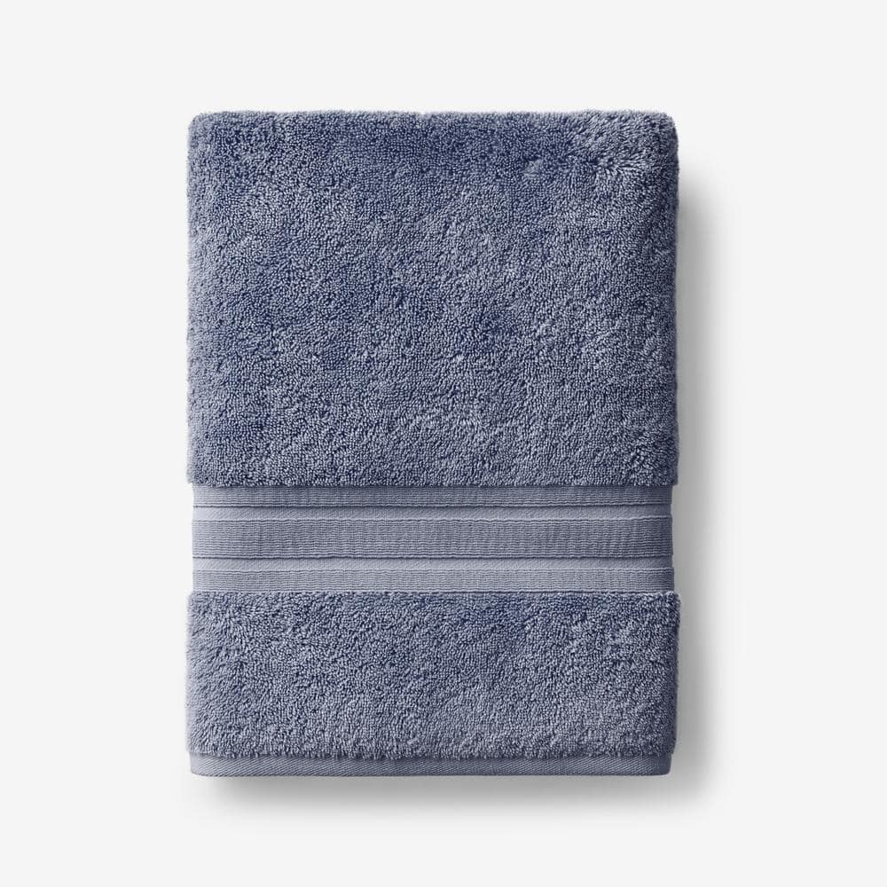 The Company Store Company Cotton 6-Piece Blue Water Turkish Cotton Bath  Towel Set 59083-OS-BLUE-WATER - The Home Depot