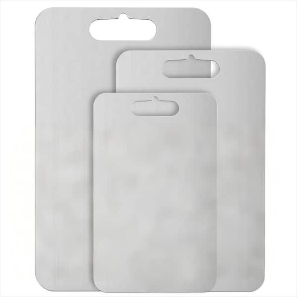 3-Piece Titanium Cutting Board for Kitchen, Double-Sided Non-Toxic Cutting Board for Meat, Hygiene Durable Dishwasher