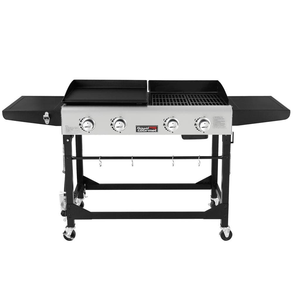 Griddle & charcoal grill combo best sale