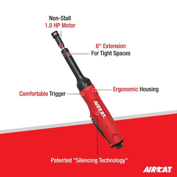 Composite 1 HP 1/4 in. Extended Straight Die Grinder