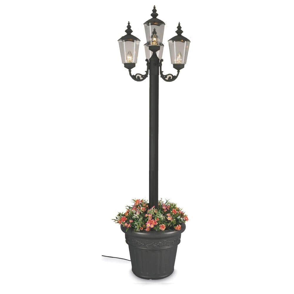 Black Cambridge Park Lantern Planter price history on PriceWatchPro