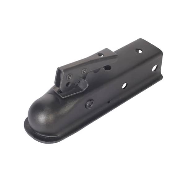 Trailer Valet Blackout 3500 lbs. 2 in. Ball 2 in. Channel Coupler with Signature Black Wrinkle Powder Coat