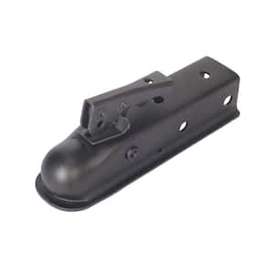 Blackout 3500 lbs. 2 in. Ball 2 in. Channel Coupler with Signature Black Wrinkle Powder Coat