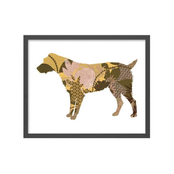 NATURE CREATIVE Flora and Fauna 43 Framed Giclee Animal Art Print 22 in. x 18 in.