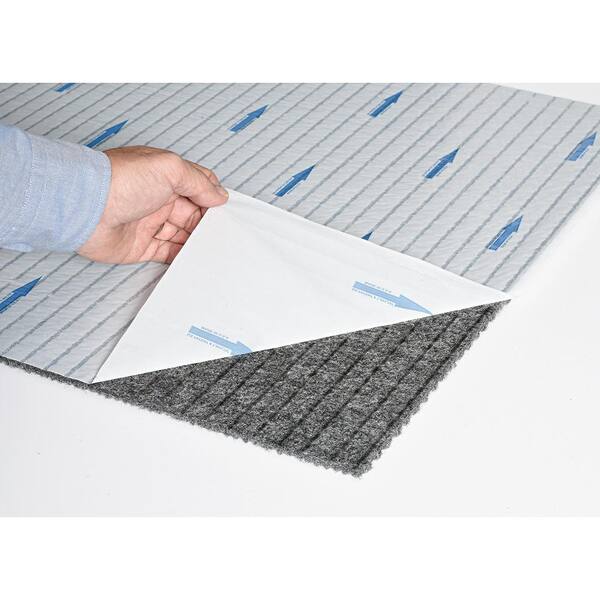 Foss Peel and Stick First Impressions High Low Rib Shadow 24 in. x 24 in. Commercial Carpet Tile (15 Tiles/Case) Foss Peel and Stick First Impressions High Low Rib Shadow 24 in. x 24 in. Commercial Carpet Tile (15 Tiles/Case)