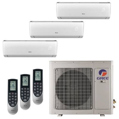 Multi-21 Zone 29000 BTU Ductless Mini Split Air Conditioner with Heat, Inverter and Remote -230-Volt/60Hz