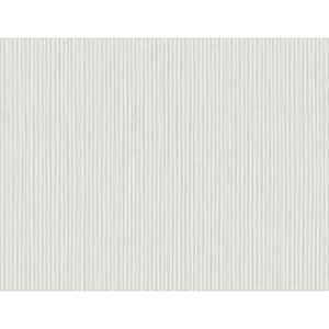 Strie Velvet Imitation Grey Non-Woven Non-Pasted Strippable Wallpaper Roll (Cover 60.75 sq. ft.)