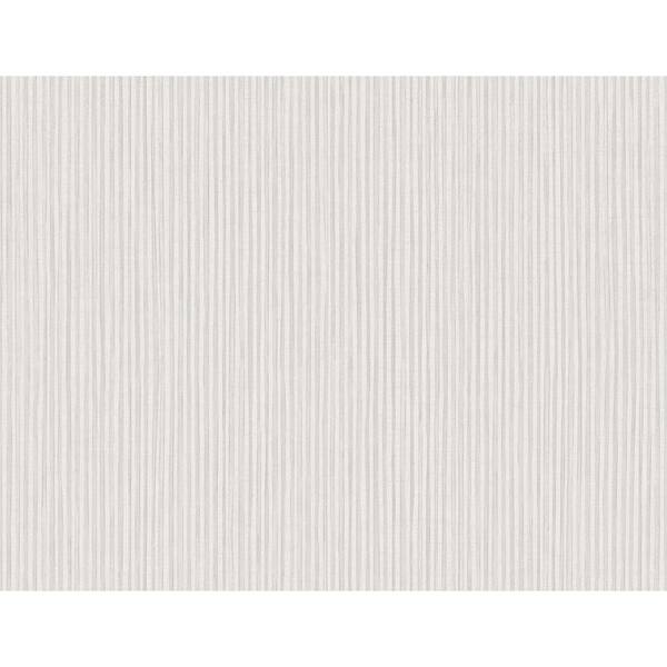 CASA MIA Strie Velvet Imitation Grey Non-Woven Non-Pasted Strippable Wallpaper Roll (Cover 60.75 sq. ft.)