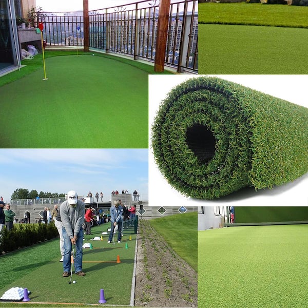 LITA GOLF Putting Green 4 ft. x 6 ft. Green Artificial Grass Turf