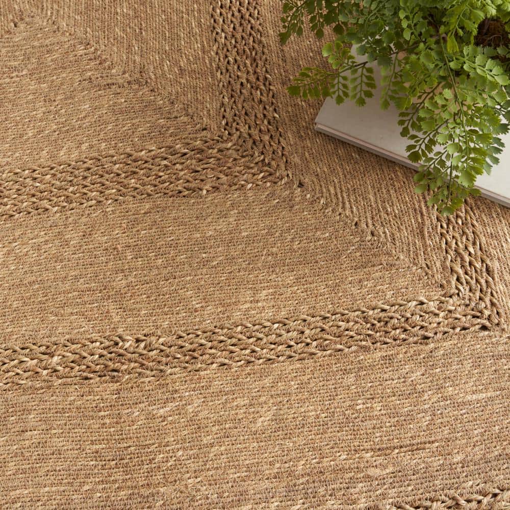 Natural Seagrass Flat Woven Handmade 8' x 10' Rug