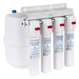 Four Stage 20.3 GPD Quick Connect Reverse Osmosis Water Treatment System