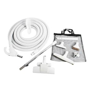 Cen-Tec Premium Gray Attachment Kit with 35 ft. Hose for Central Vacuums  93378 - The Home Depot