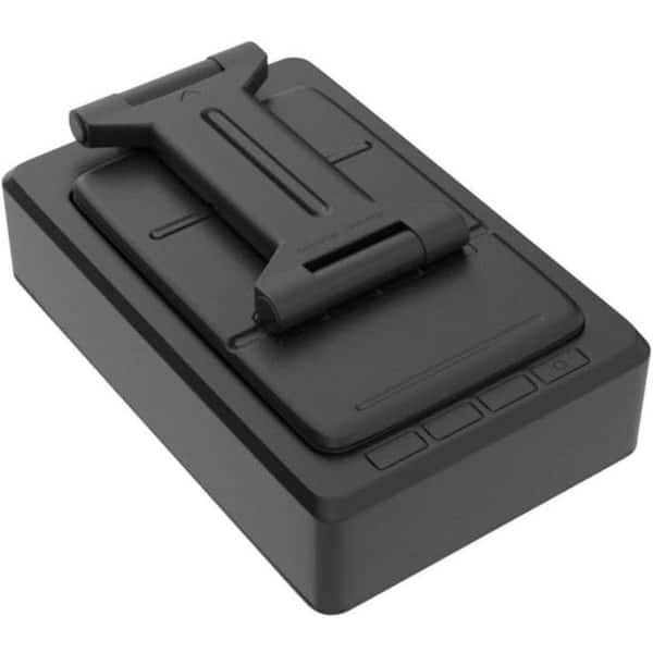 OBJLGEV 2 in 1 Cell Phone Stand with Wireless Bluetooth Speaker Anti-Slip Base HD Sound for iPhone iPad Samsung