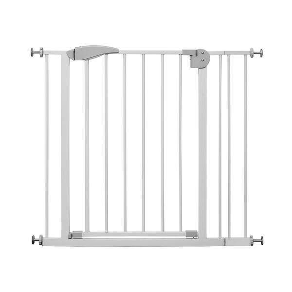 Tatayosi 29.5 in.-32 in. easy to install pet gate safety gate, no extra tools required, no need to drill holes in the wall