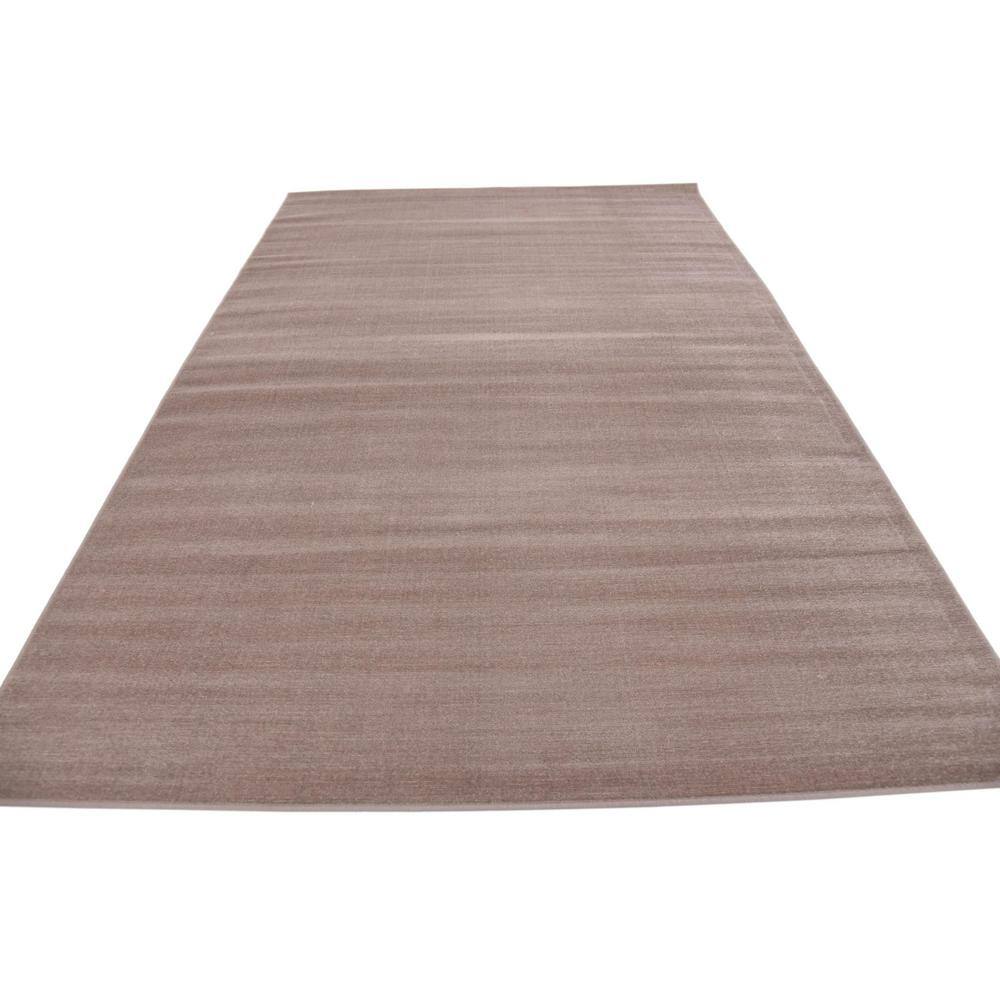 Light Brown SoHo Collection 6' x 9' Easy-Care Synthetic Rug