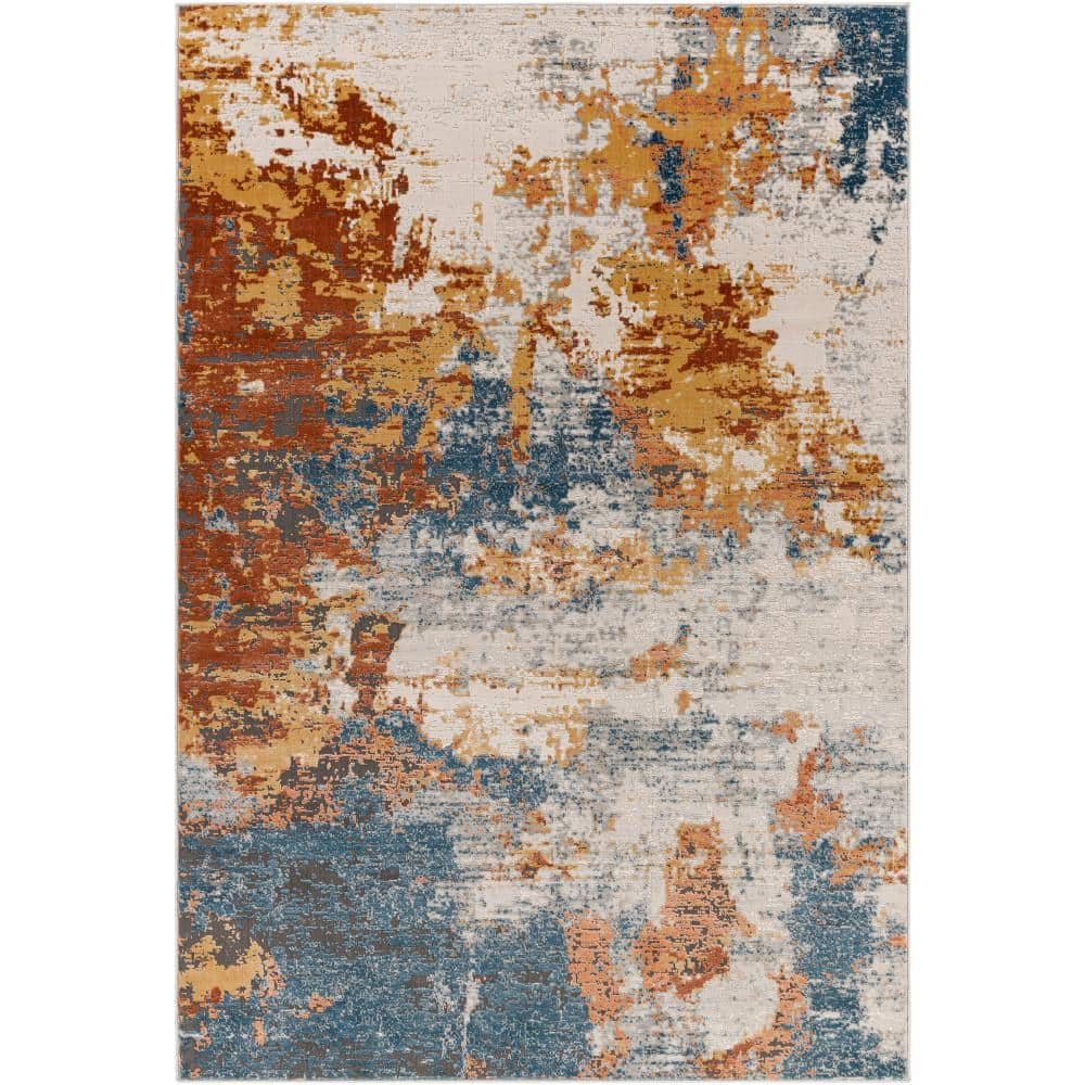 Artistic Weavers Freud Burnt Orange 5 ft. x 7 ft. Checkered Indoor Area Rug  FEU2317-537 - The Home Depot