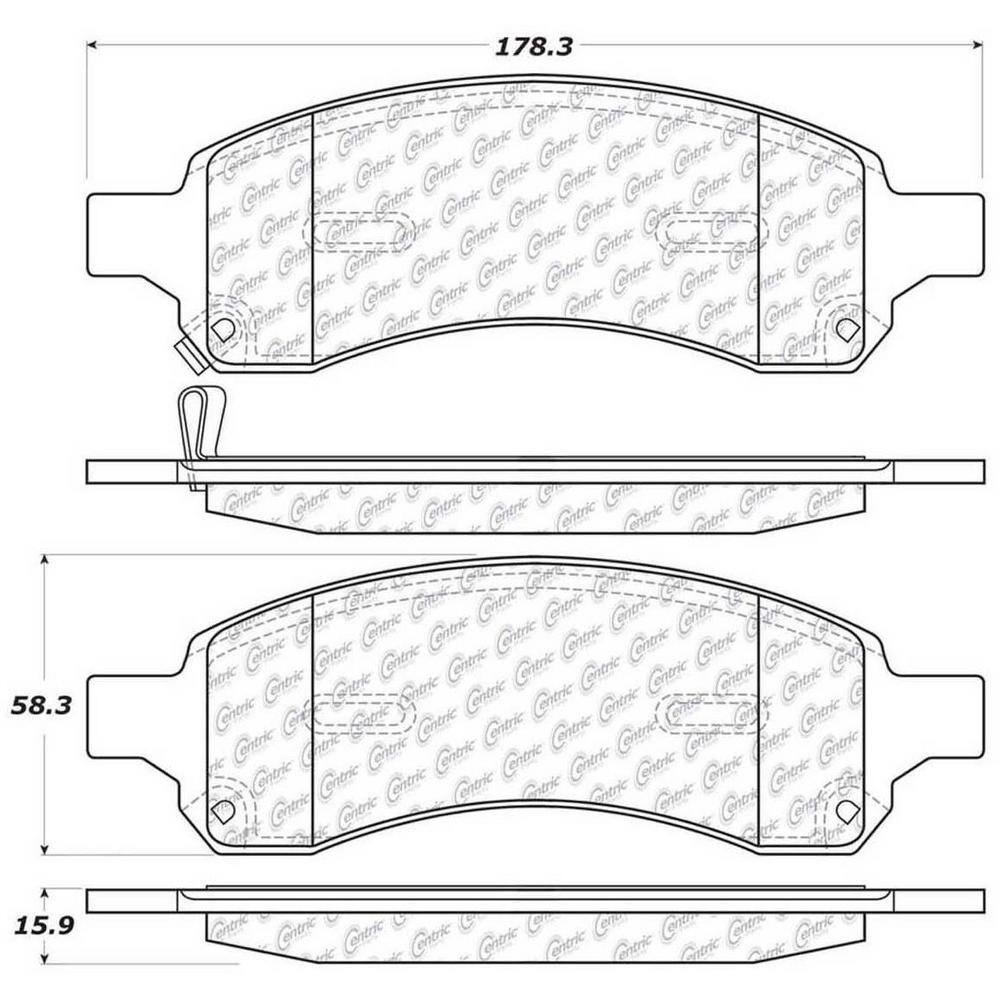 Disc Brake Pad Set price history on PriceWatchPro