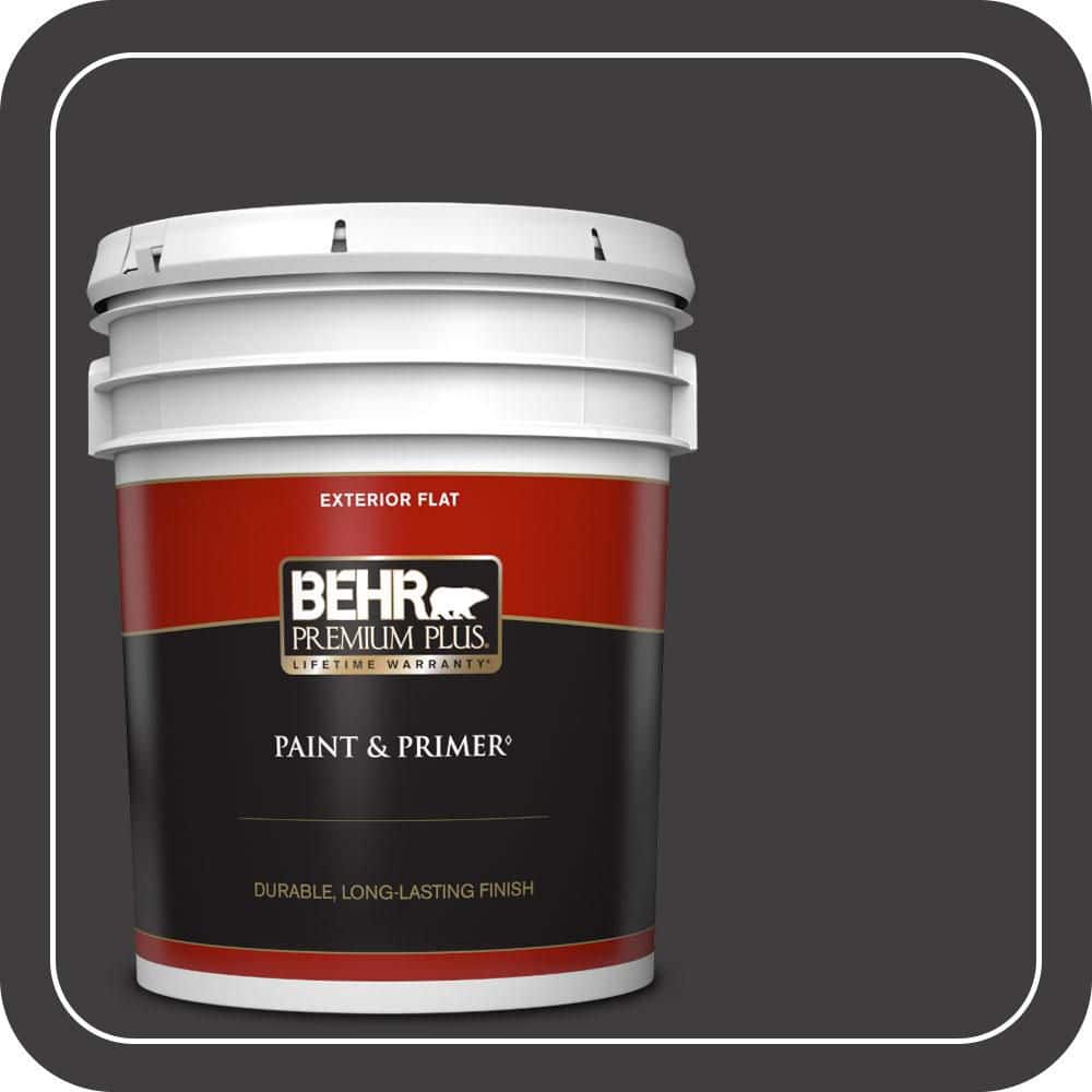 5 gal. #T13-3 Black Lacquer Flat Exterior Paint & Primer price history on PriceWatchPro