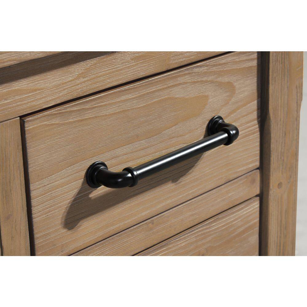 Lauren 48" Weathered Fir Single Sink Wood Bathroom Vanity