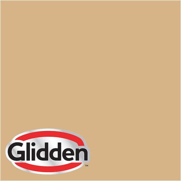 Glidden Premium 5 gal. #HDGY11 Grand Canyon Gold Flat Interior Paint with Primer