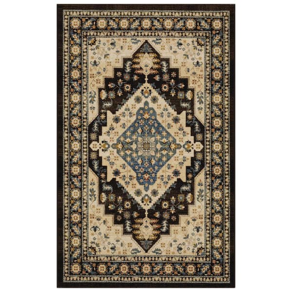 Mohawk Home Kayser Brown 5 ft. x 8 ft. Area Rug