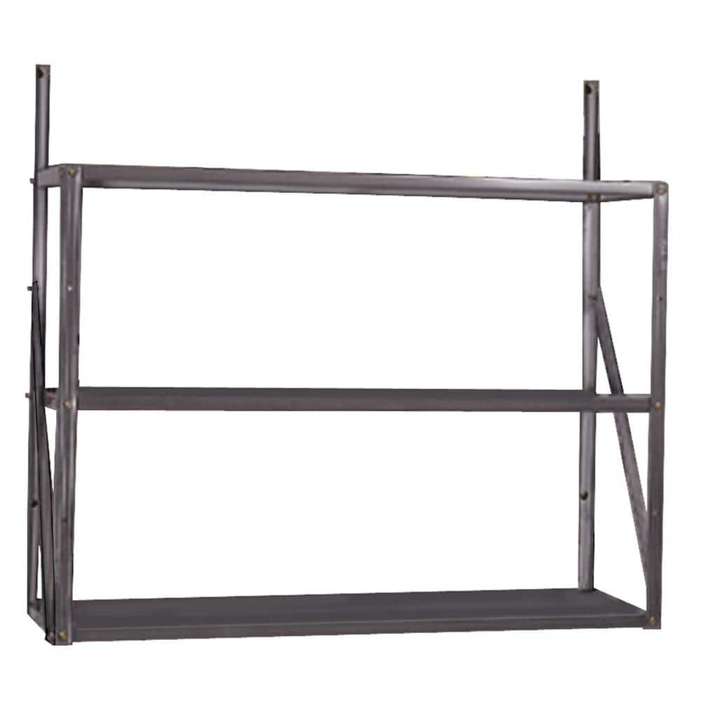 3-Tier Shelf, 30.25 in. H x 33.25 in. W x 10.75 in. D, Galvanized Steel price history on PriceWatchPro