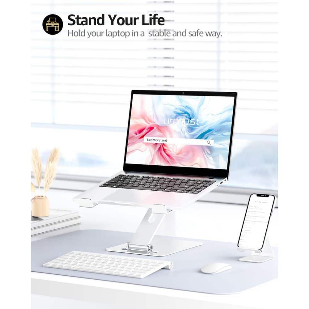Adjustable Aluminum Laptop Stand - Thumbnail 2