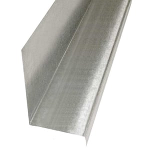 Gibraltar Building Products 3/8 in. x 10 ft. Galvanized Steel Z Bar ...